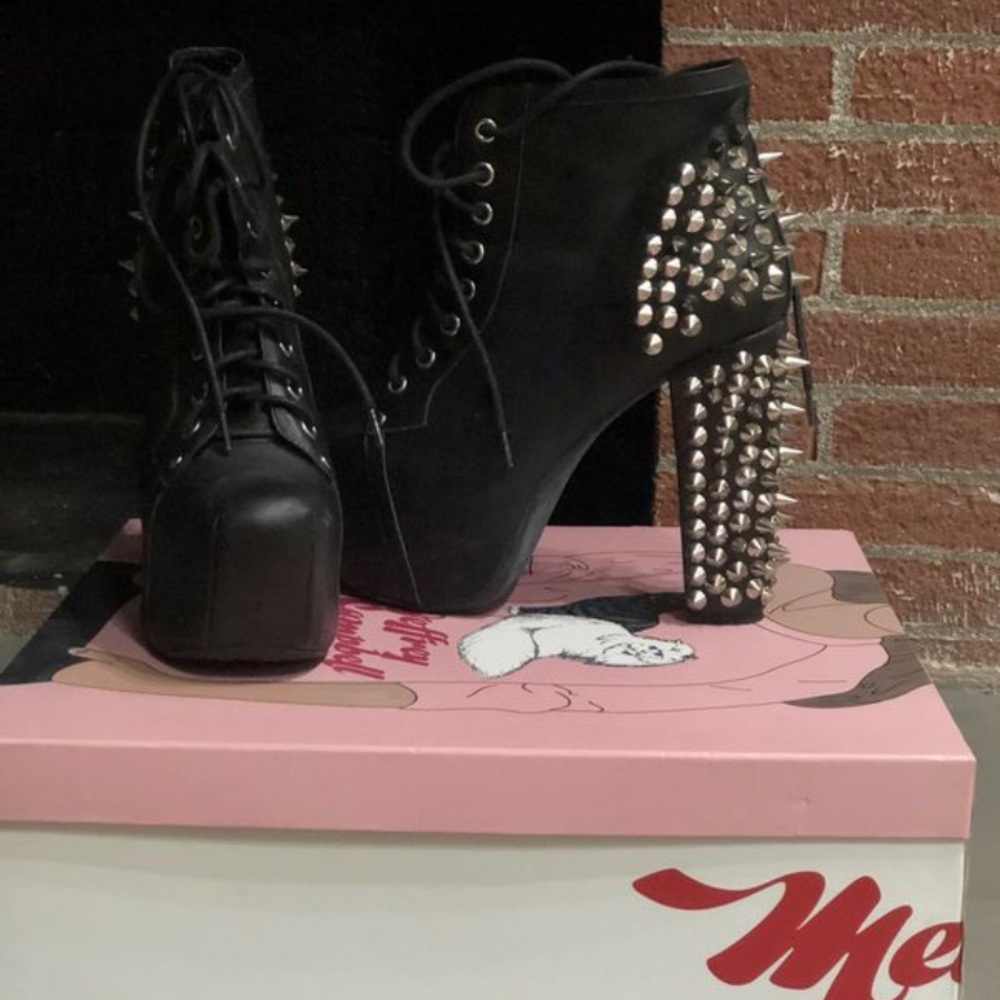 Jeffrey Campbell Lita Platform Boot w Spikes